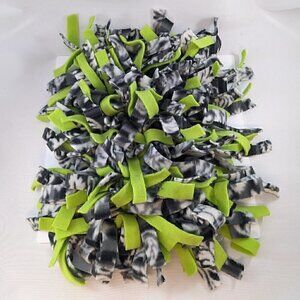 NEW Dog/Cat Snuffle Mat - Black/Green/Floral #7
